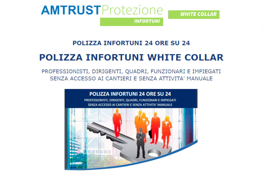 polizza infortuni white collar