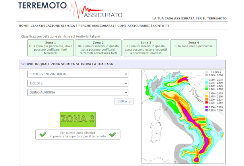 terremoto assicurato - la tua casa assicurata per il terremoto